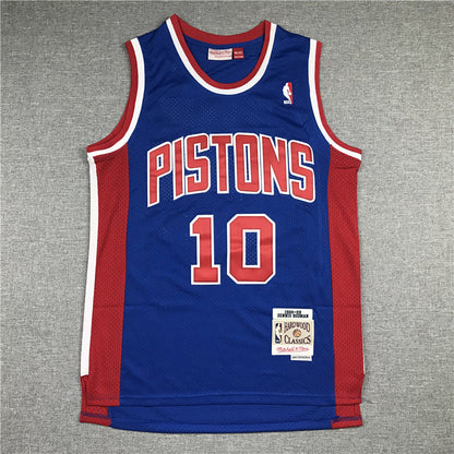 Men's Detroit Pistons Dennis Rodman 1988-89 Hardwood Classics Swingman Jerseys