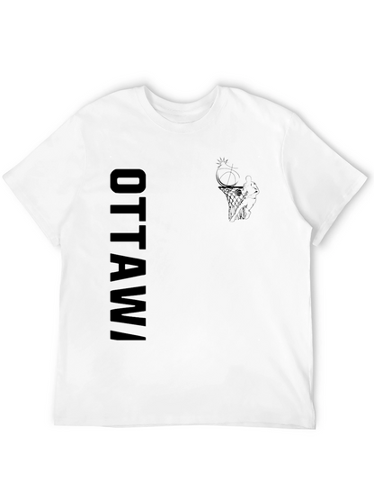 Ottawa Basketball Graphic Tee - Black