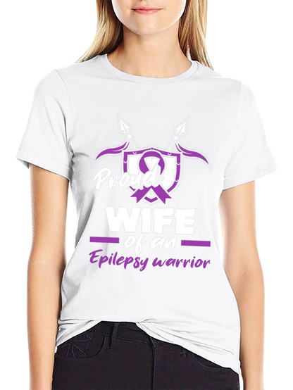 Proud Wife of an Epilepsy Warrior T-Shirt