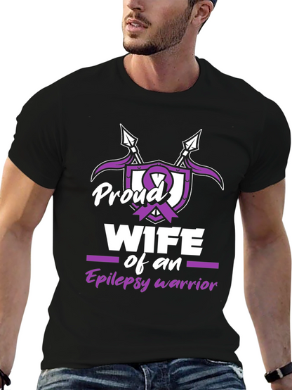Proud Wife of an Epilepsy Warrior T-Shirt