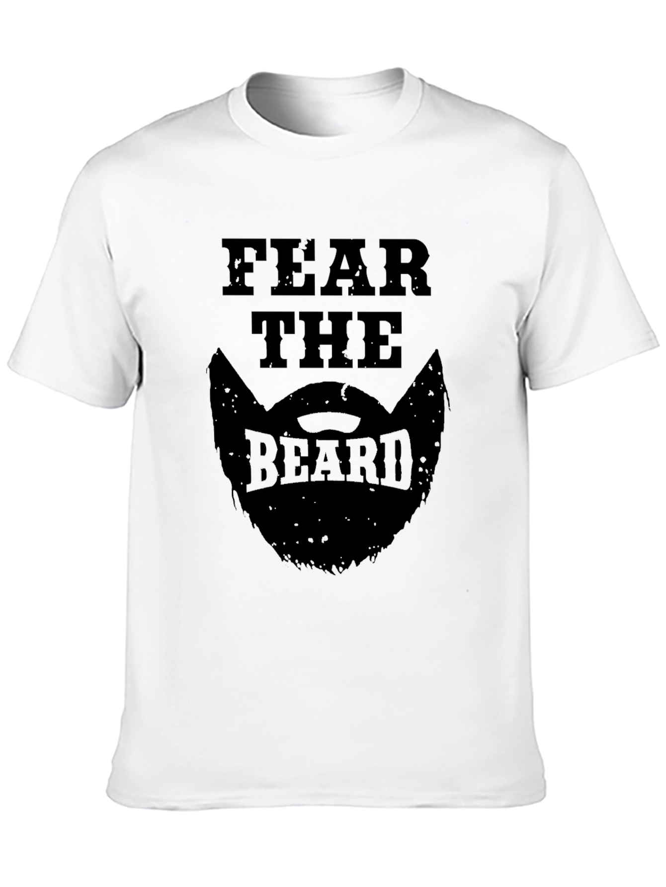Fear the Beard Graphic T-Shirt - Mens Black Tee