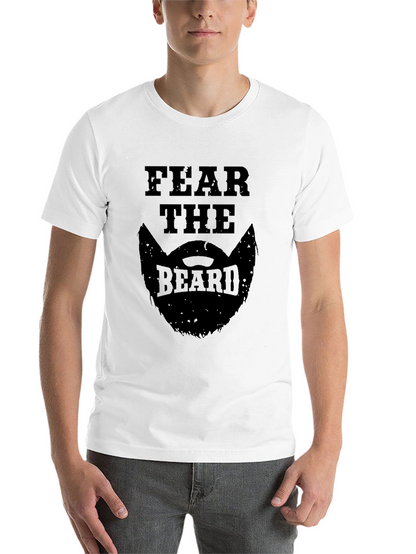 Fear the Beard Graphic T-Shirt - Mens Black Tee