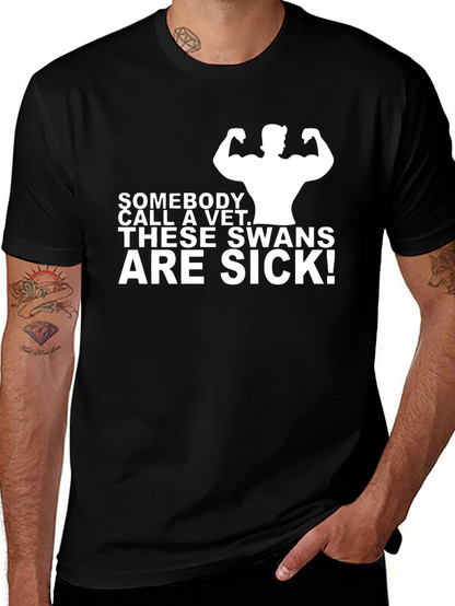 Sick Swans Graphic T-Shirt