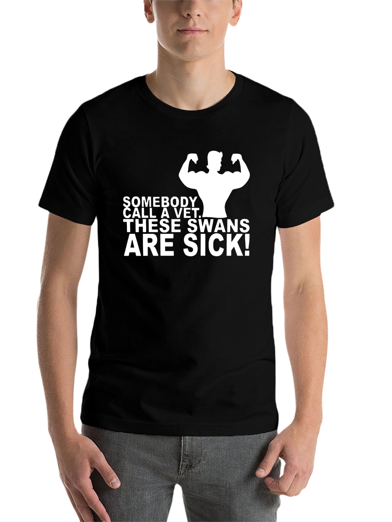 Sick Swans Graphic T-Shirt
