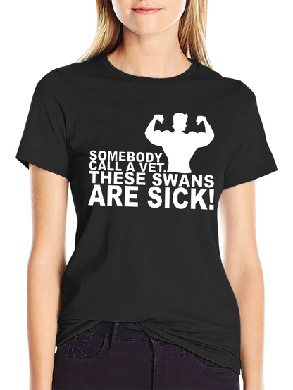 Sick Swans Graphic T-Shirt