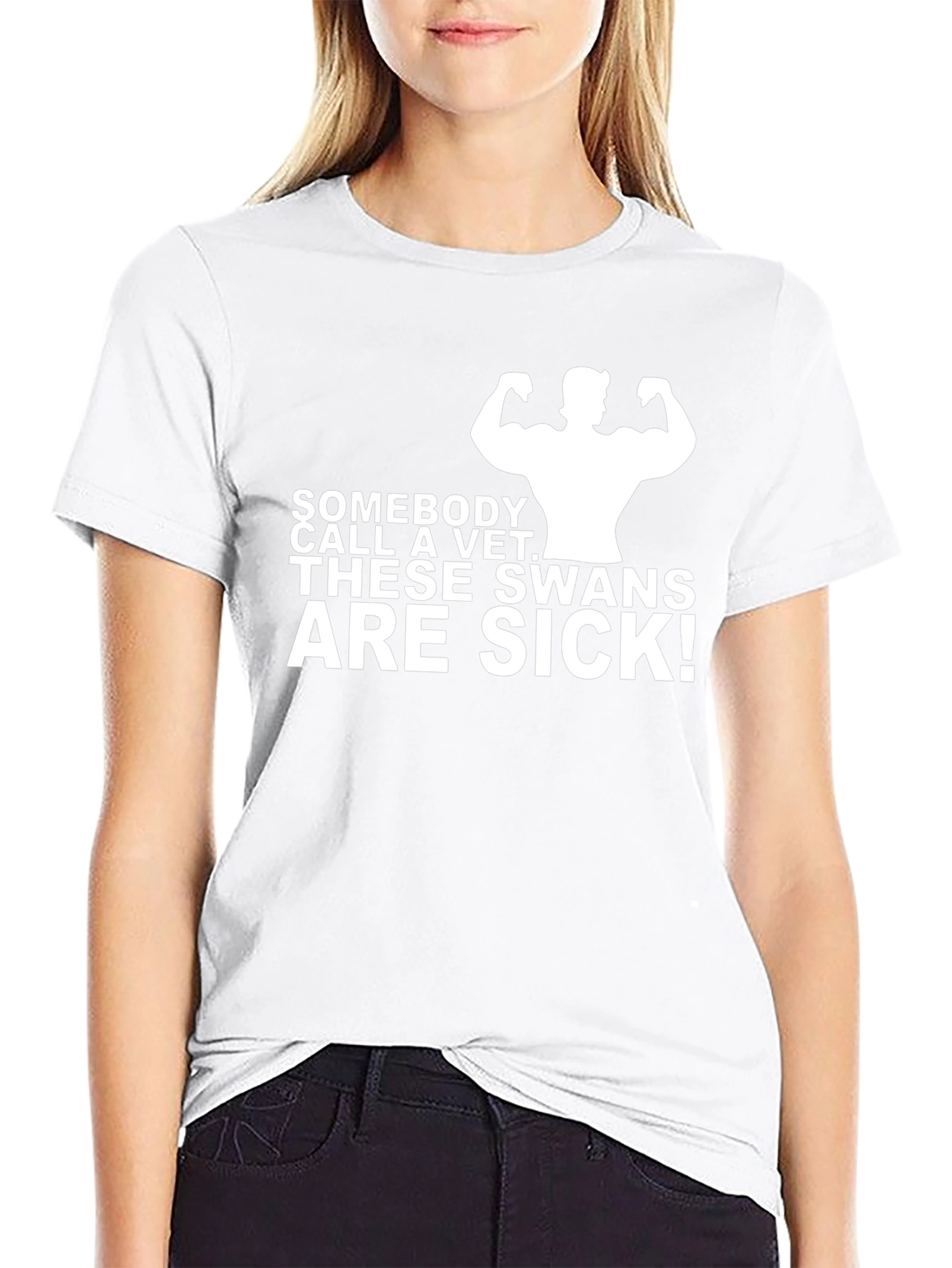 Sick Swans Graphic T-Shirt