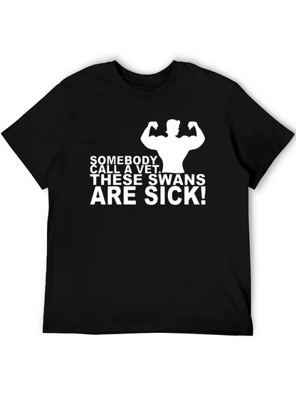 Sick Swans Graphic T-Shirt