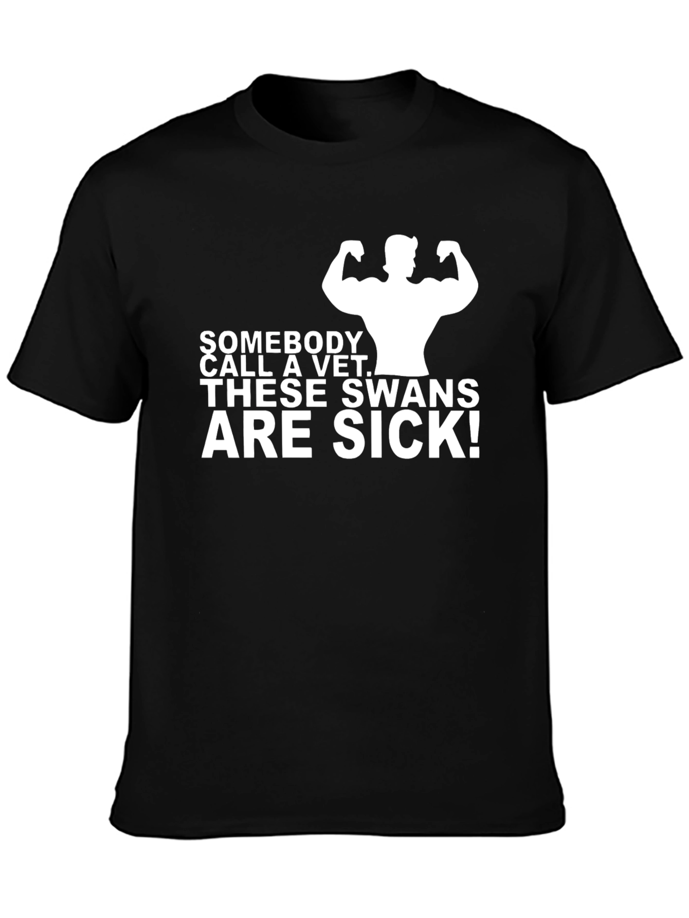 Sick Swans Graphic T-Shirt