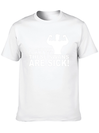 Sick Swans Graphic T-Shirt