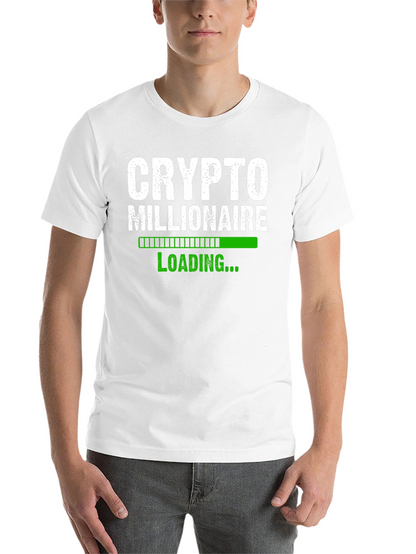 Crypto Millionaire Loading T-Shirt - Black