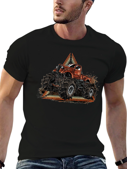 Monster Truck Graphic T-Shirt - Cool Design