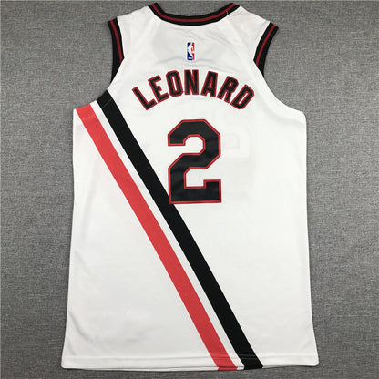 Men's LA Clippers Kawhi Leonard #2 NBA Player Jerseys - Retro White