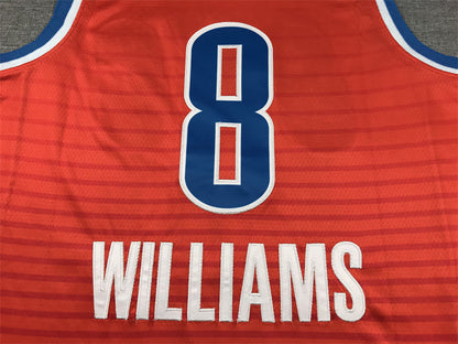 Men's Oklahoma City Thunder Jalen Williams #8 Orange 2022/23 Swingman Jerseys - Statement Edition