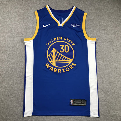Men's Golden State Warriors Stephen Curry #30 Royal 2022/23 Fast Break Replica Player Jerseys - Icon Edition