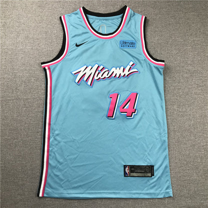 Men's Miami Heat Tyler Herro #14 Blue 2020/21 Swingman Jerseys