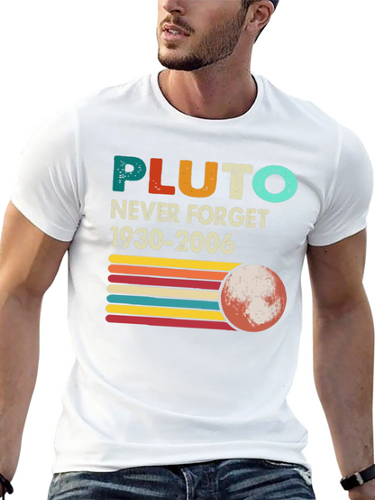 Retro Pluto Never Forget T-Shirt