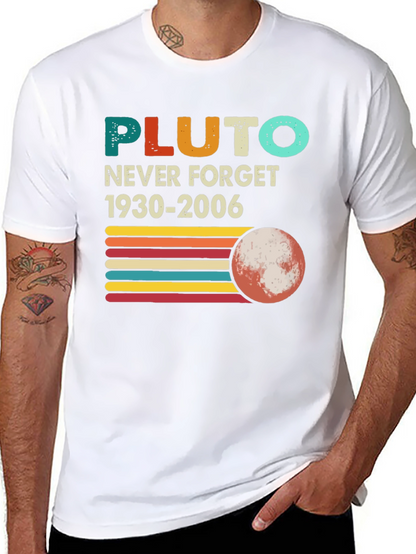 Retro Pluto Never Forget T-Shirt