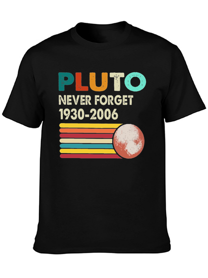 Retro Pluto Never Forget T-Shirt