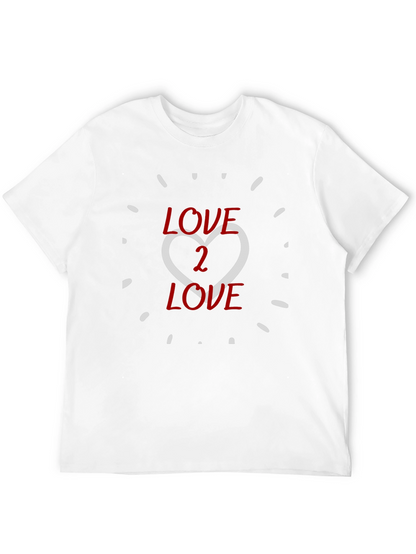 Love 2 Love Graphic Tee - Black