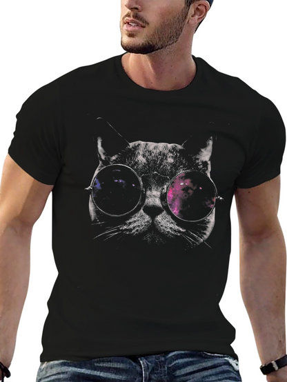 Cool Cat in Shades Graphic Tee