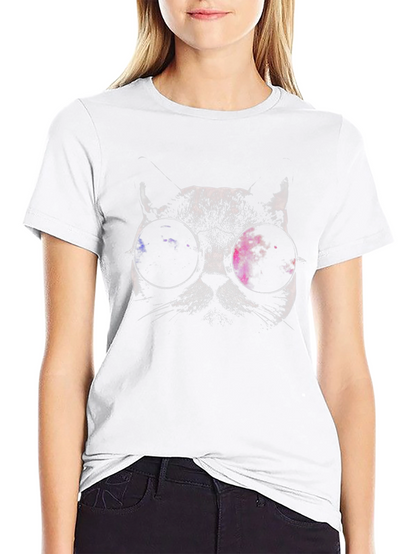 Cool Cat in Shades Graphic Tee