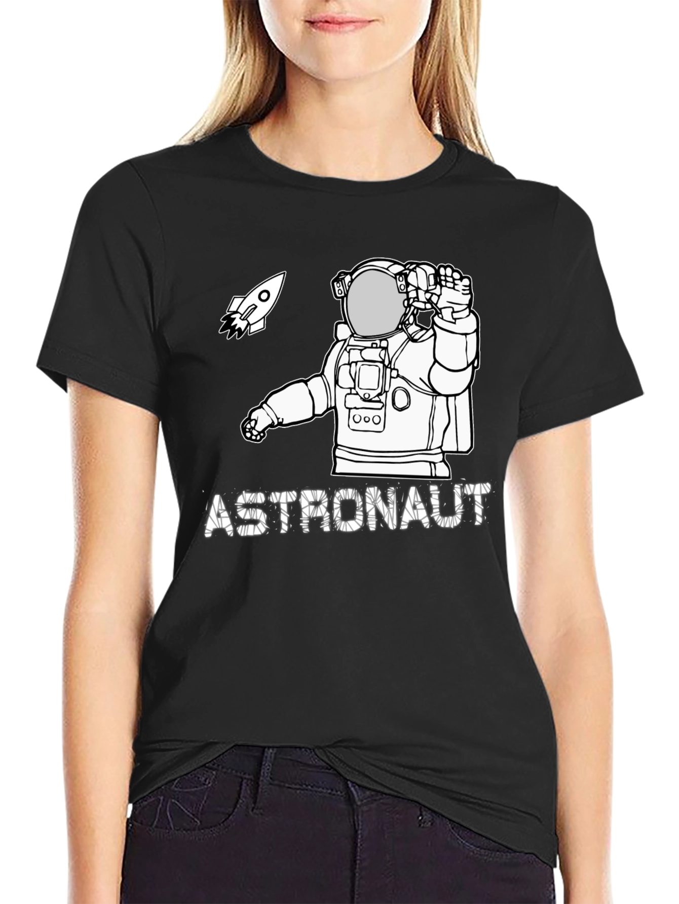 Astronaut Graphic T-Shirt - Space Adventure Tee