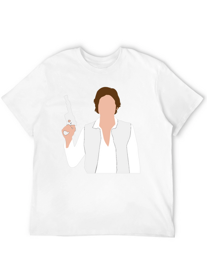 Han Solo Silhouette Graphic T-Shirt