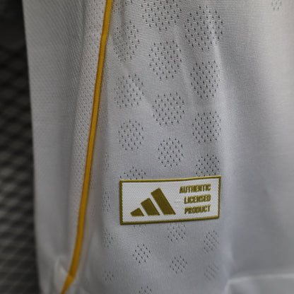 2025-26 Real Madrid Home Long Sleeve Player Version Jersey - Men's