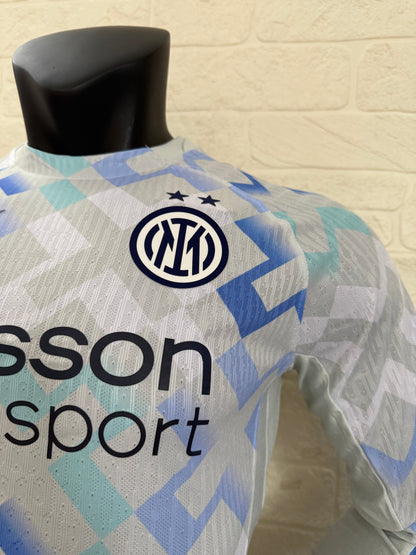 2025-26 Inter Milan Away Long Sleeve Player Version Jersey