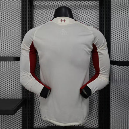 2025-26 Liverpool Away Long Sleeve Player Edition Jersey - Men's