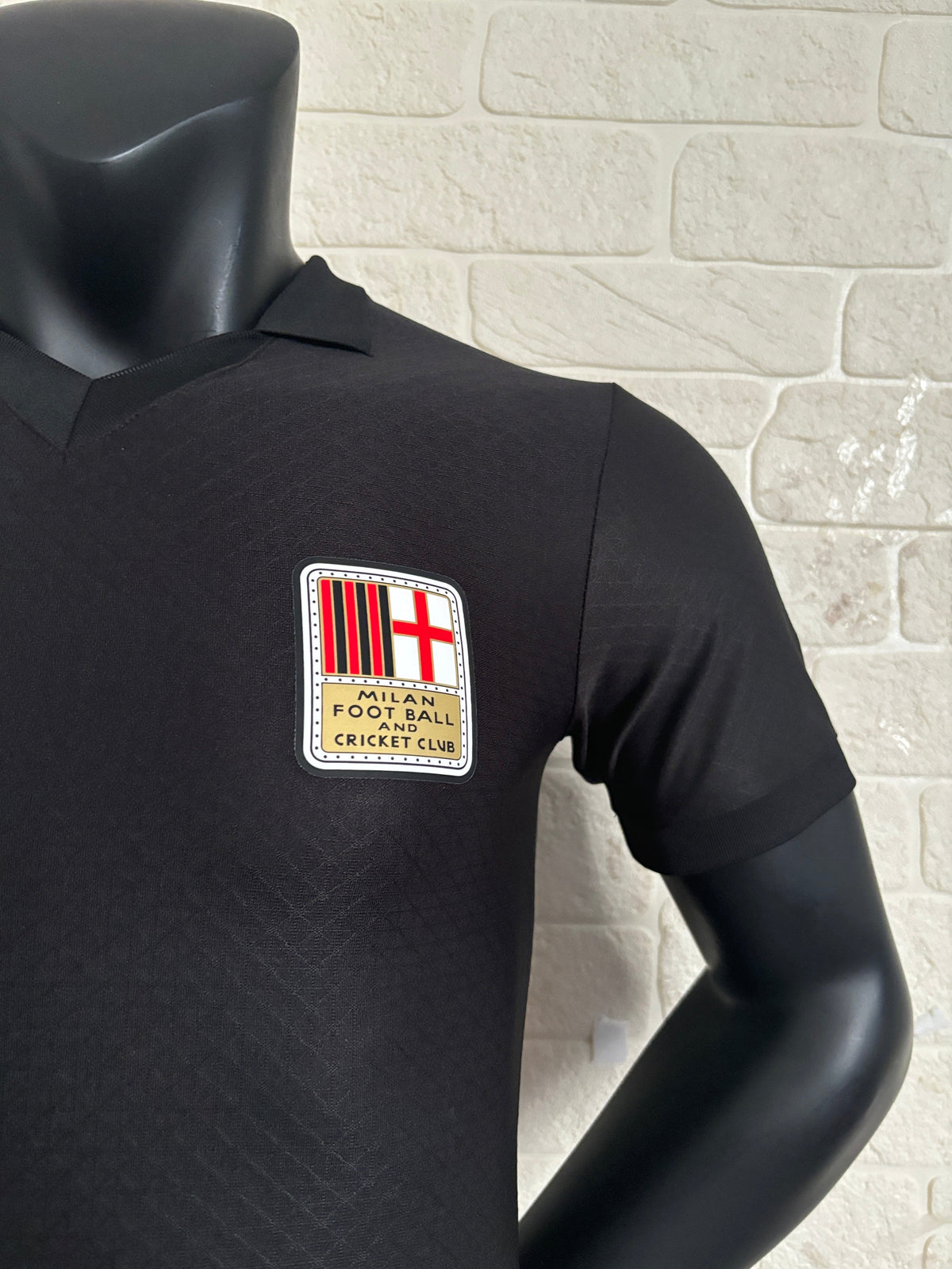 2025-26 AC Milan 125th Anniversary Edition Black Player Jersey