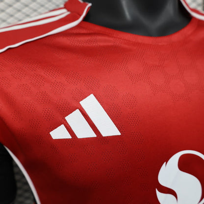 2025-26 Manchester United Home Player Version Jersey - Men's