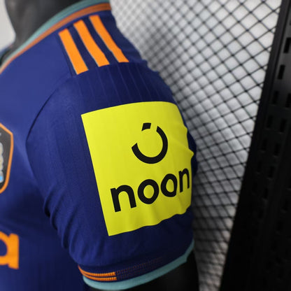 202526 Newcastle United Second Away Player Edition Jersey - Men