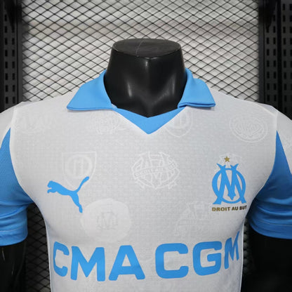 2025-26 Marseille Home Player Edition Jersey - Men