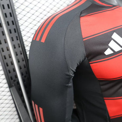 2025-26 Flamengo Long Sleeve Player Version Jersey-Men's