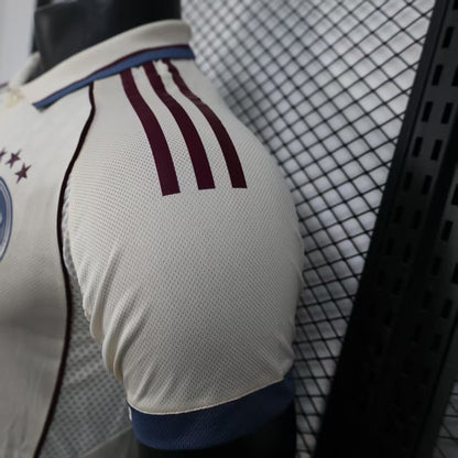 2025-26 Ajax Away White Player Version Jersey-Men's