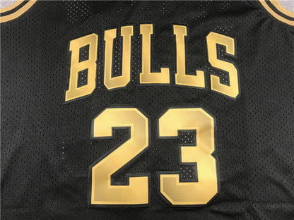 Men's Chicago Bulls Michael Jordan 1997-98 Black Hardwood Classics Swingman Jerseys