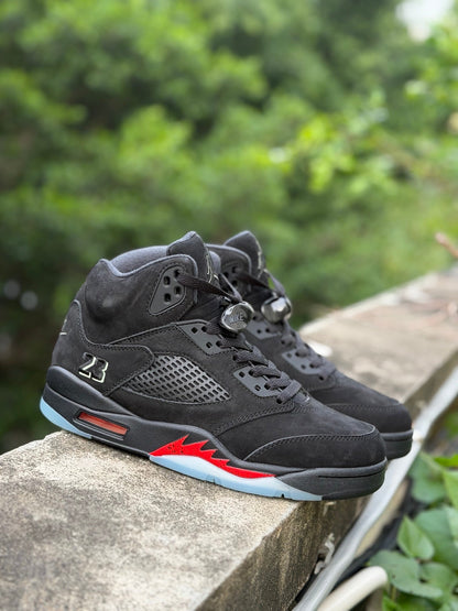 🎃 Spooky Season Must-Have! Air Jordan 5 Retro Halloween Mid-Top Basketball Sneakers