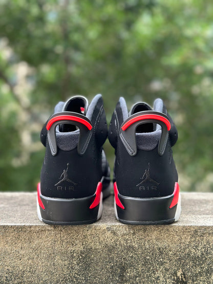 🖤 Classic Heat: Air Jordan 6/AJ6 Retro Black Infrared Men Sneakers