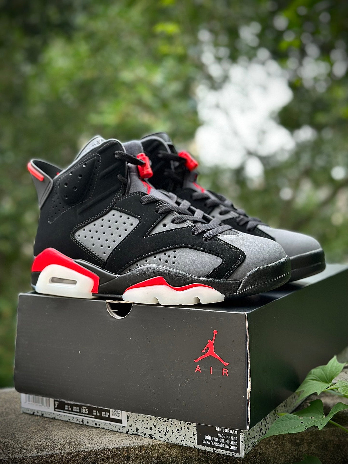🖤 Classic Heat: Air Jordan 6/AJ6 Retro Black Infrared Men Sneakers