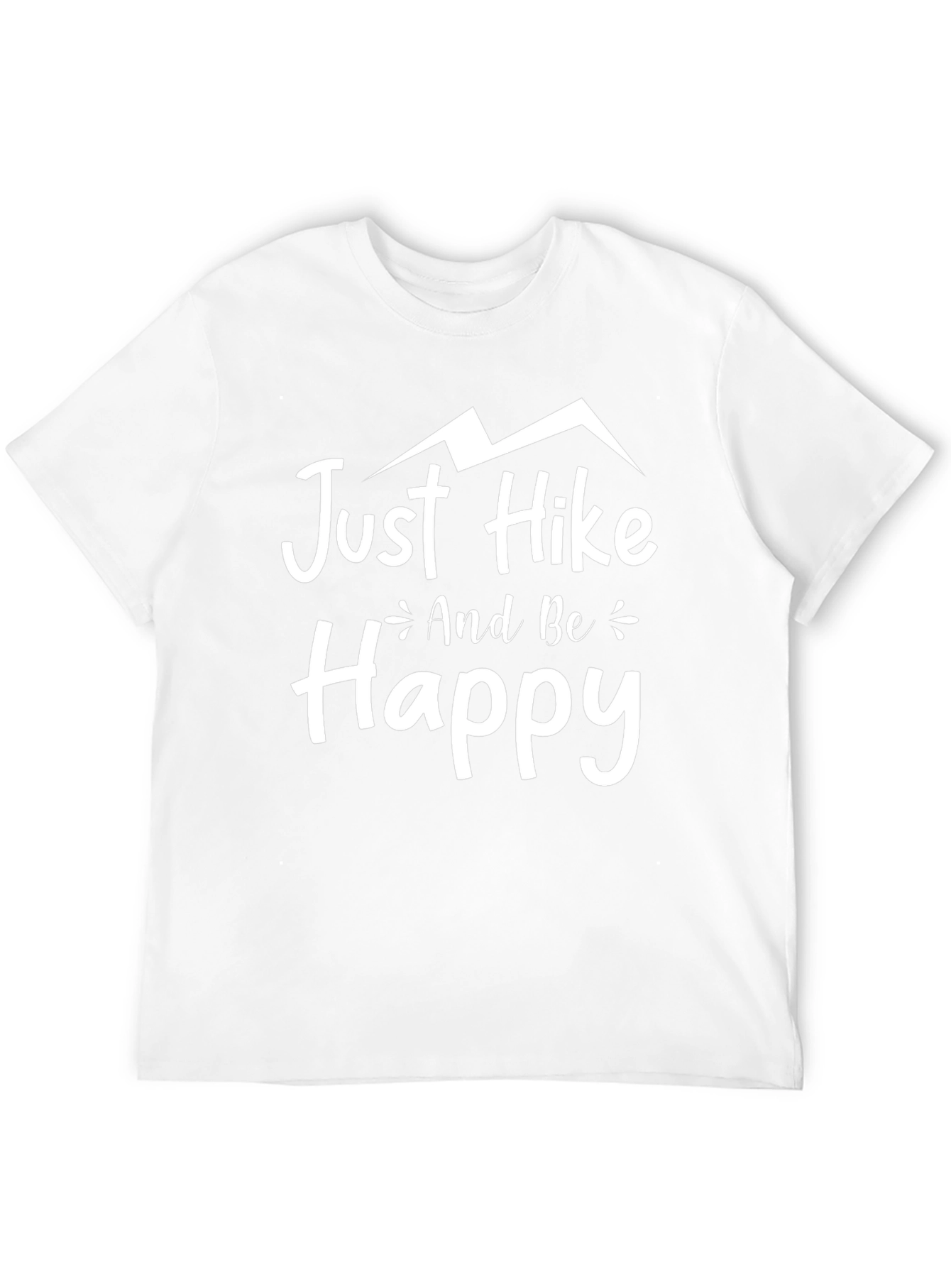 Just Hike and Be Happy Graphic Tee