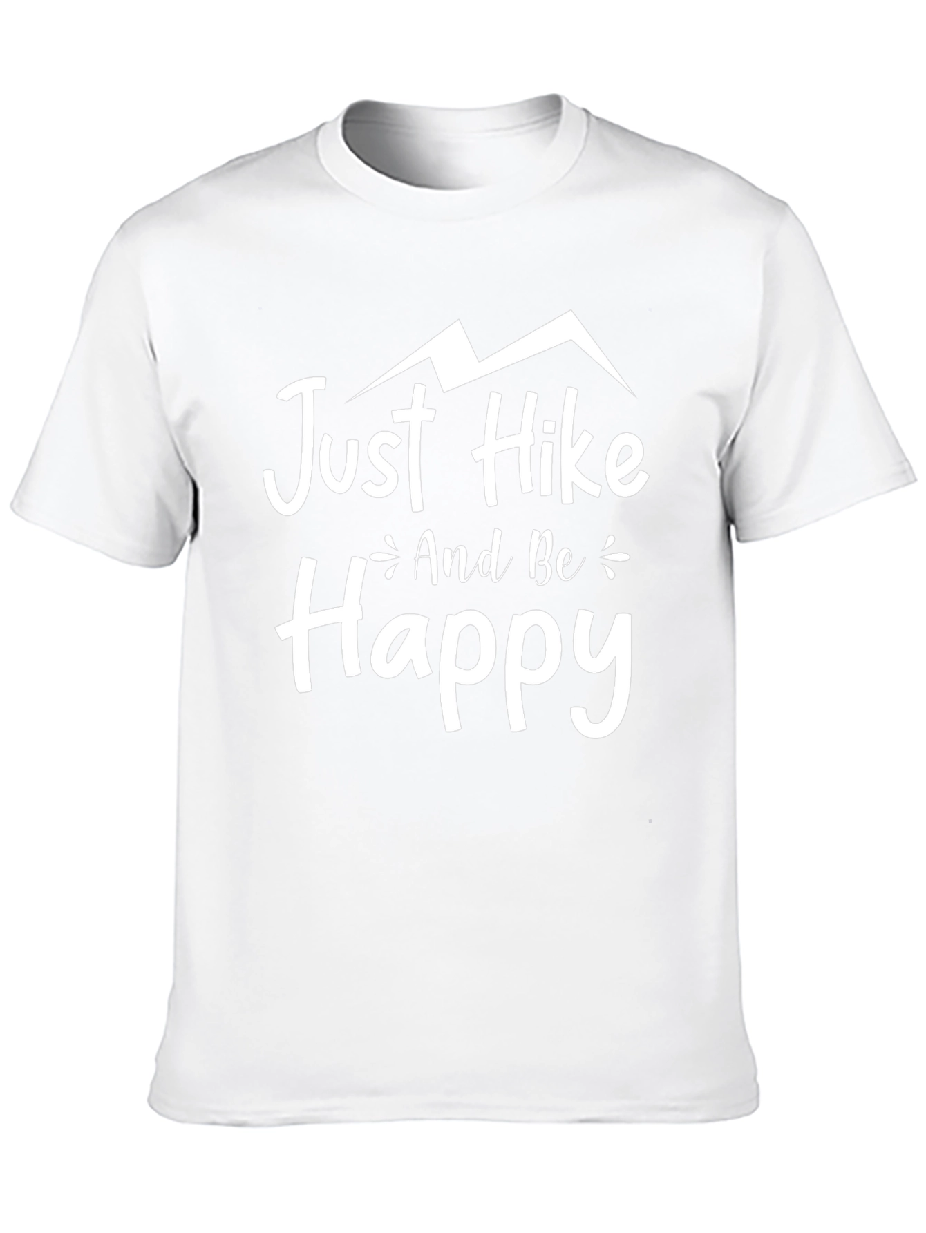 Just Hike and Be Happy Graphic Tee