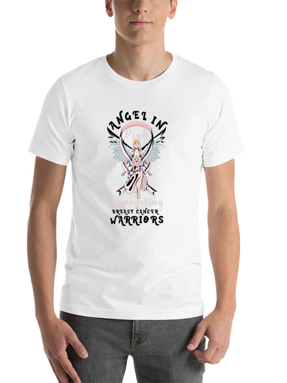 Breast Cancer Awareness Angel In Pink T-Shirt