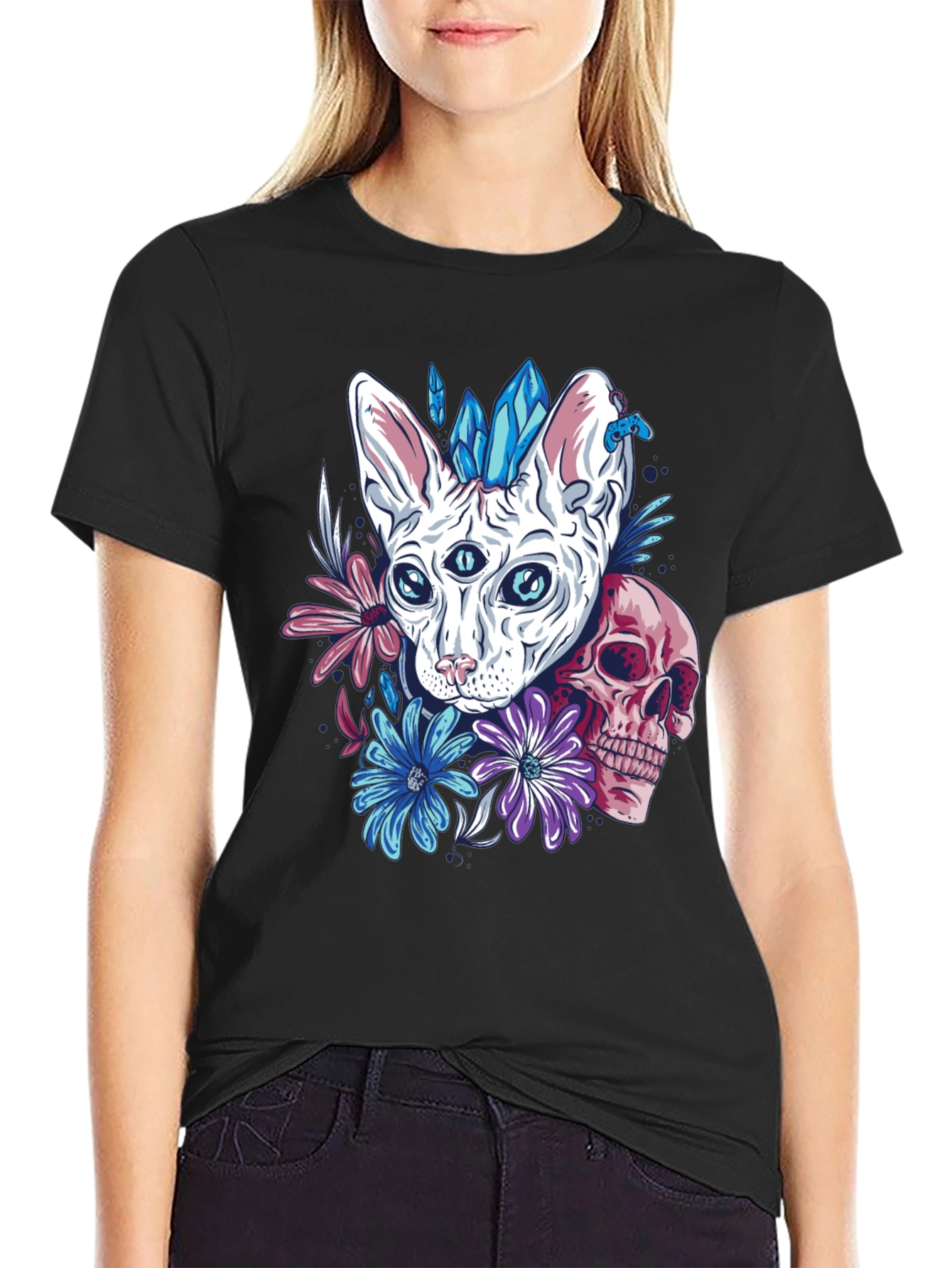 Mystic Cat Graphic Tee
