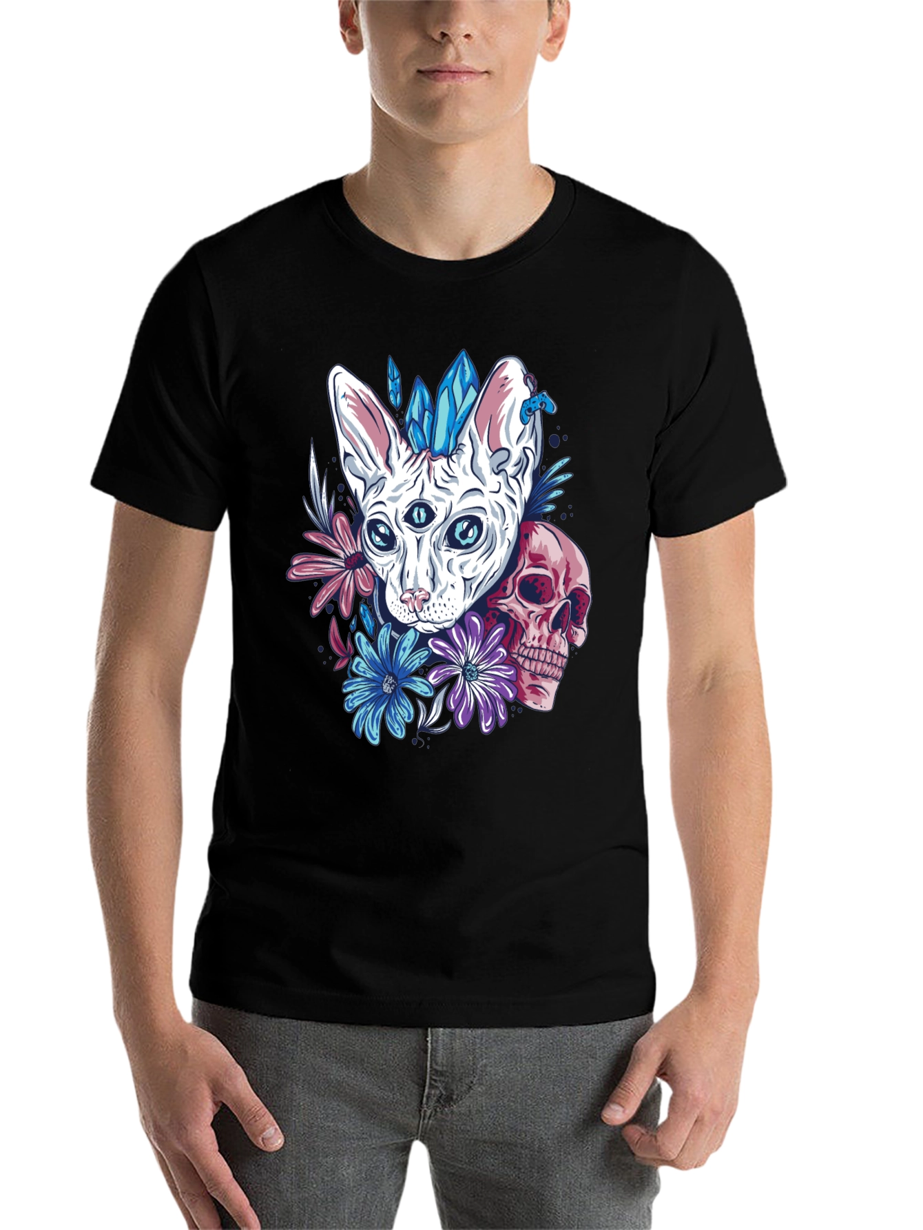 Mystic Cat Graphic Tee