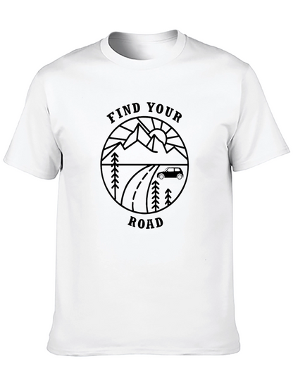 Find Your Road Graphic Tee - Adventure Awaits!