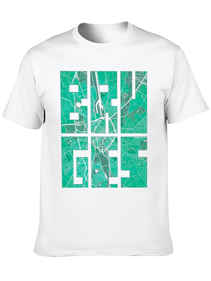 City Map Graphic Tee - Black