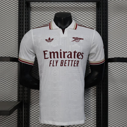 2025-26 Arsenal White 2 Away Player Jersey