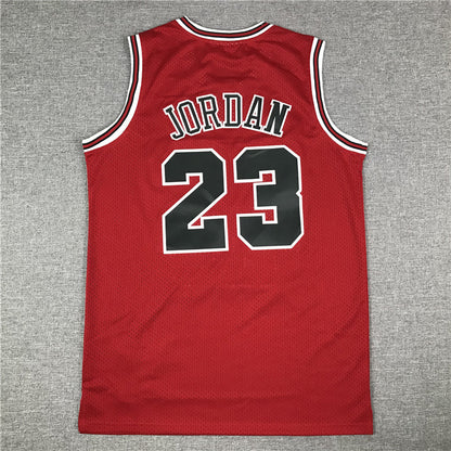 Men's Chicago Bulls Michael Jordan Red 1997-98 Classics Rookie Authentic Jerseys