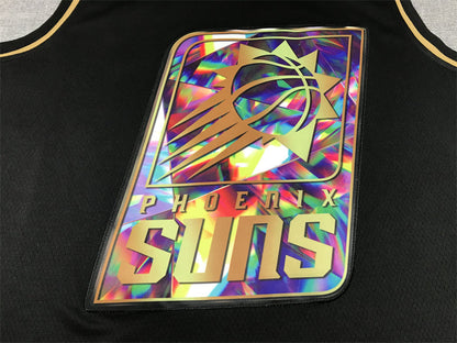 Men's Phoenix Suns Devin Booker #1 Black Swingman Player Jerseys